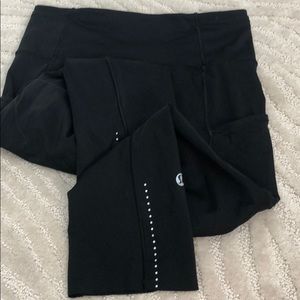 Lululemon Fast & after Crop